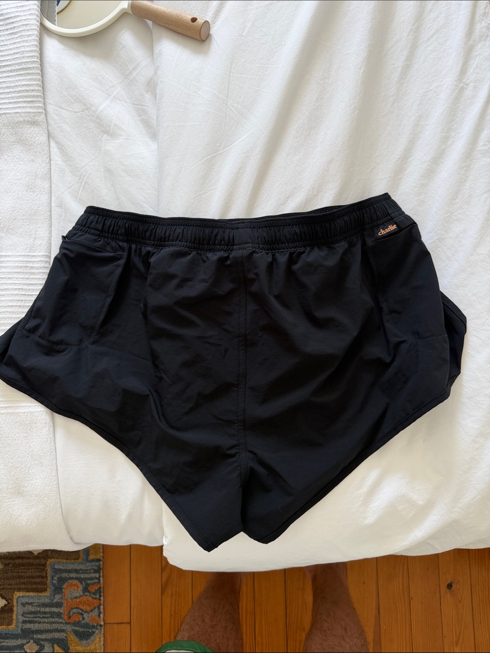 Men's Athletic Running Shorts - Black